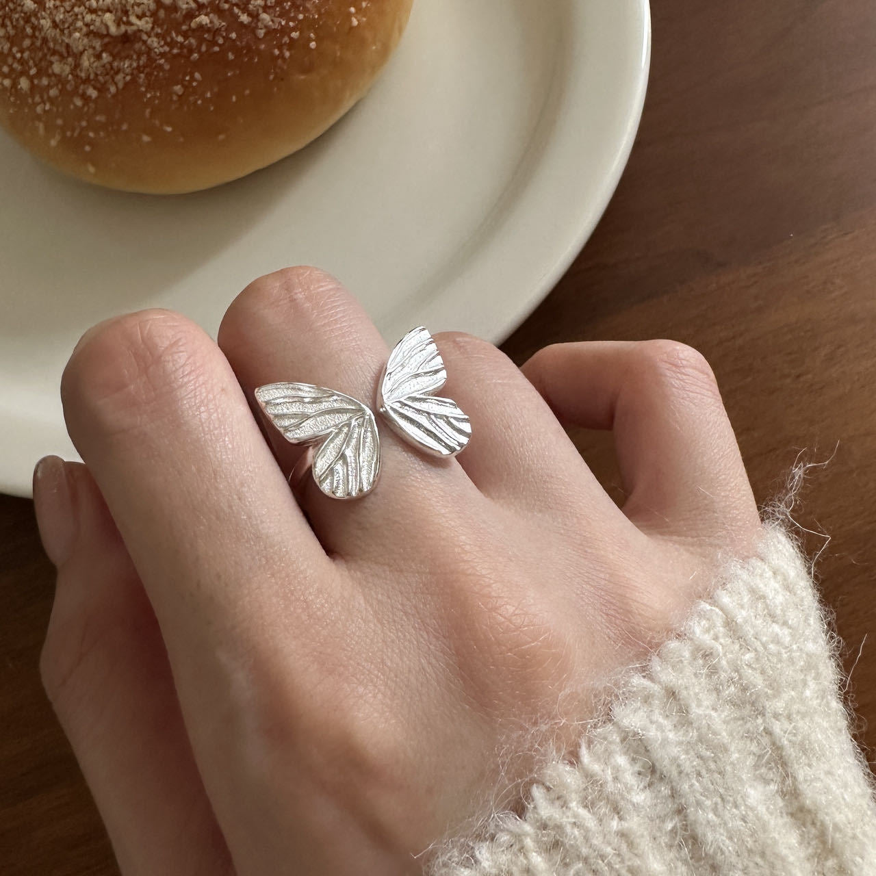 Wholesale Sterling Silver Butterfly Ring